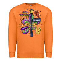 Carrot new orleans mardi gras streets Premium Sweatshirt - MaliasSmallBusiness