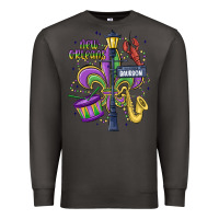 Smoke new orleans mardi gras streets Premium Sweatshirt - MaliasSmallBusiness