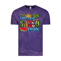 Cloud Purple little miss sassy pants Vintage Tee - Zillion Design Studio