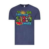 Vintage Denim little miss sassy pants Vintage Tee - Zillion Design Studio