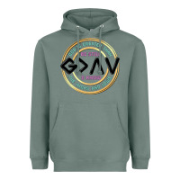Sage be still and know Heavyweight Hoodie - MaliasSmallBusiness
