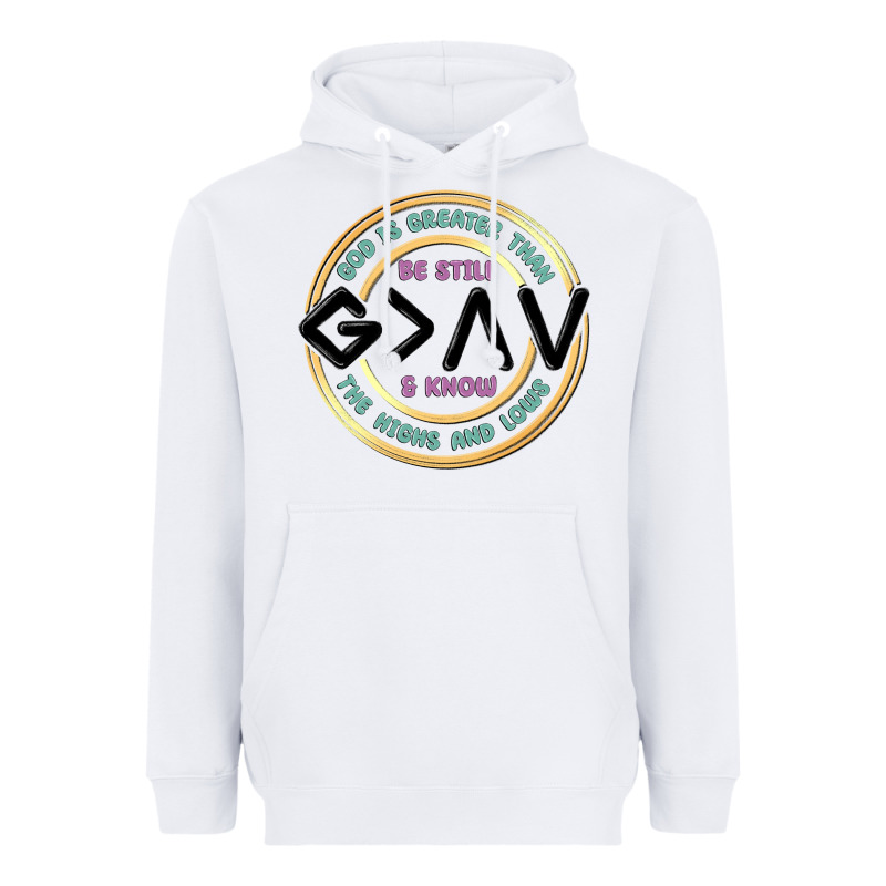 Be Still And Know Heavyweight Hoodie by MaliasSmallBusiness | Teevron