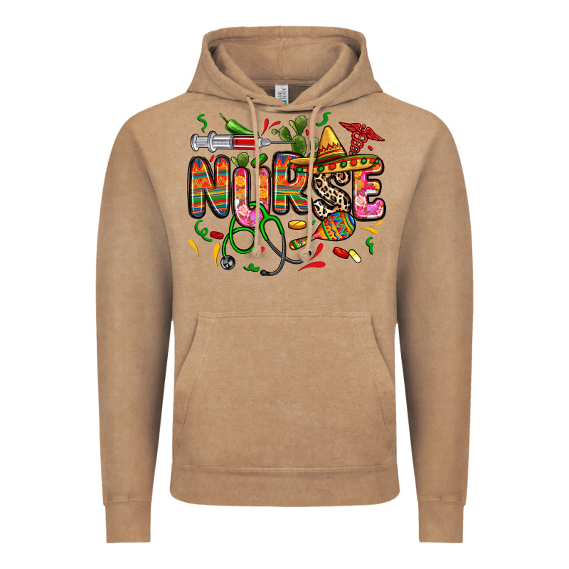 Cinco De Mayo Nurse Vintage Hoodie by Zillion Design Studio | Teevron