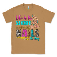 Toasted Coconut life is to short wait your nails to dry bbs Classic Tee - BundleAndBundleShop