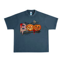 Midnight Navy boo Urban Heavy Tee - CowhideDigitalArt