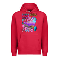Cardinal just roll with it Premium Hoodie - BundleAndBundleShop