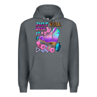 Rock just roll with it Premium Hoodie - BundleAndBundleShop