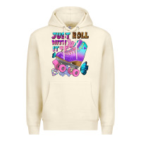 Sandshell just roll with it Premium Hoodie - BundleAndBundleShop