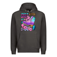 Smoke just roll with it Premium Hoodie - BundleAndBundleShop