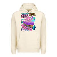 Tofu just roll with it Premium Hoodie - BundleAndBundleShop