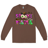 Chestnut spooky mama Long Sleeve Tee - AdoDesignShop