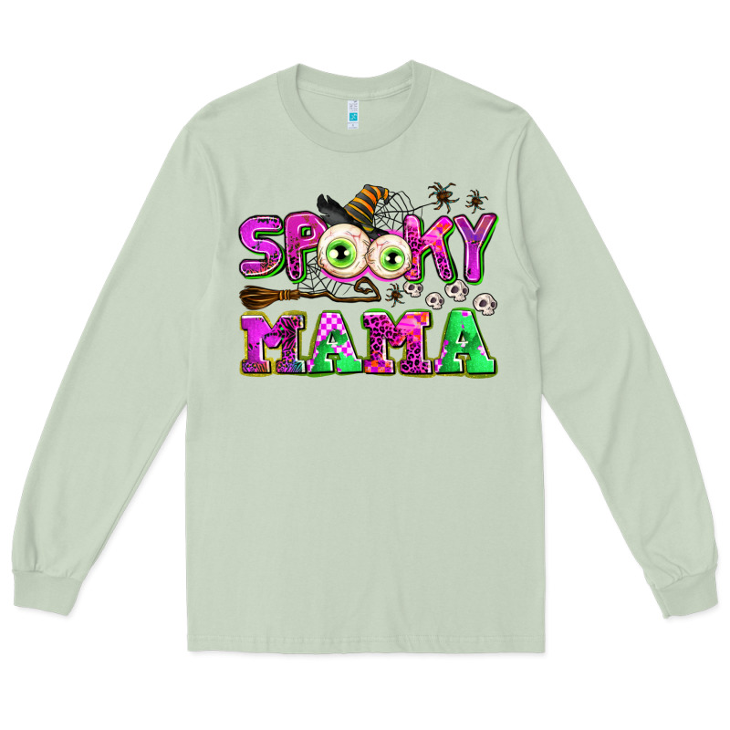 Spooky Mama Long Sleeve Tee by AdoDesignShop | Teevron