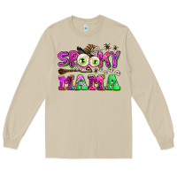 Mushroom spooky mama Long Sleeve Tee - AdoDesignShop