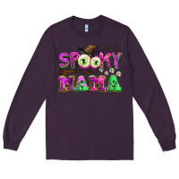 Plum spooky mama Long Sleeve Tee - AdoDesignShop