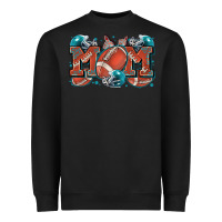 Black mom american football Heavyweight Sweatshirt - Zillion Design Studio