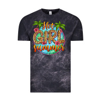 Cloud Black hot girl summer Vintage Tee - Zillion Design Studio