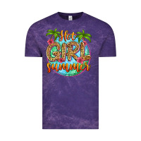 Cloud Purple hot girl summer Vintage Tee - Zillion Design Studio
