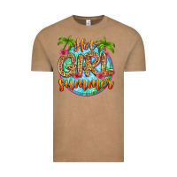 Vintage Coffee hot girl summer Vintage Tee - Zillion Design Studio