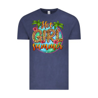 Vintage Denim hot girl summer Vintage Tee - Zillion Design Studio