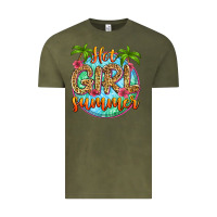 Vintage Olive hot girl summer Vintage Tee - Zillion Design Studio