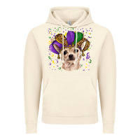 Vintage Artic mardi gras hat chihuahua Vintage Hoodie - RanaPortraitStore
