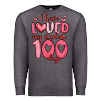 Charcoal Heather i have loved my students 100 days Premium Sweatshirt - MaliasSmallBusiness