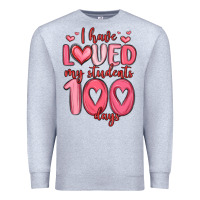 Heather Grey i have loved my students 100 days Premium Sweatshirt - MaliasSmallBusiness