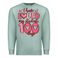 Seafoam i have loved my students 100 days Premium Sweatshirt - MaliasSmallBusiness
