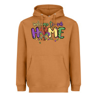 Meerkat welcome to our home Heavyweight Hoodie - MaliasSmallBusiness