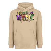 Mushroom welcome to our home Heavyweight Hoodie - MaliasSmallBusiness