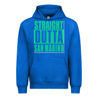 Cobalt Straight Outta San Marino Urban Hoodie - Bettercallsaul