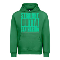Emerald Straight Outta San Marino Urban Hoodie - Bettercallsaul