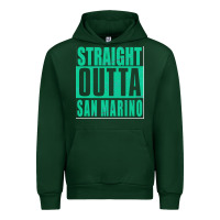 Forest Green Straight Outta San Marino Urban Hoodie - Bettercallsaul