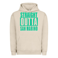 Pigment French Oak Straight Outta San Marino Urban Hoodie - Bettercallsaul