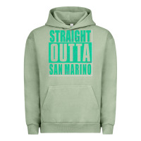 Pigment Oil Green Straight Outta San Marino Urban Hoodie - Bettercallsaul