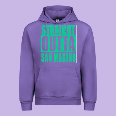 Straight Outta San Marino Urban Hoodie Designed By Bettercallsaul