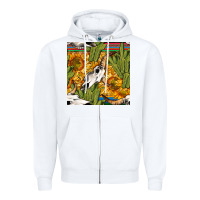 White western bull skull seamless pattern Zipper Hoodie - BundleAndBundleShop