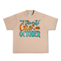 Burro my favorite color is october Urban Heavy Tee - HRA Design Shop