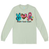 Matcha peace love  cure Long Sleeve Tee - AdoDesignShop