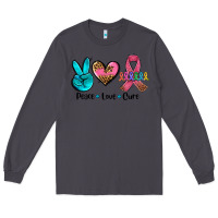 Smoke peace love  cure Long Sleeve Tee - AdoDesignShop