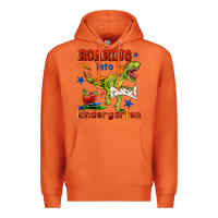 Carrot roaring into kindergarten Premium Hoodie - BundleAndBundleShop