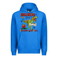True Royal roaring into kindergarten Premium Hoodie - BundleAndBundleShop