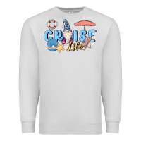 Dove Grey cruise life sailor gnome Premium Sweatshirt - MaliasSmallBusiness