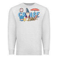 Oatmeal Heather cruise life sailor gnome Premium Sweatshirt - MaliasSmallBusiness