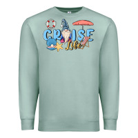 Seafoam cruise life sailor gnome Premium Sweatshirt - MaliasSmallBusiness