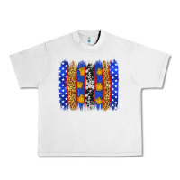Lunar Rock American police brushstrokes Urban Heavy Tee - Neo Western