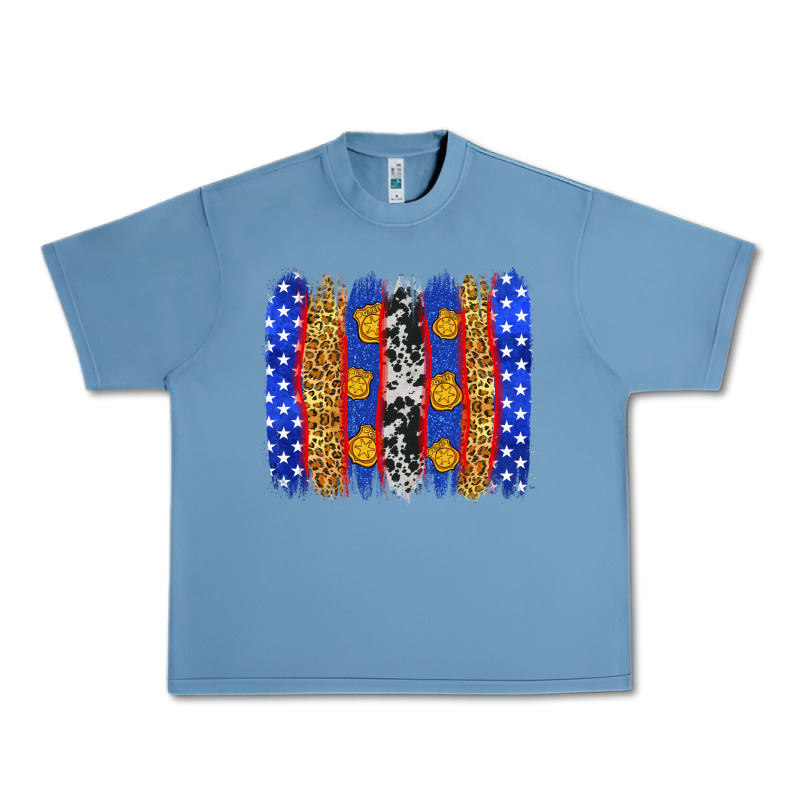 American Police Brushstrokes Urban Heavy Tee by Neo Western | Teevron