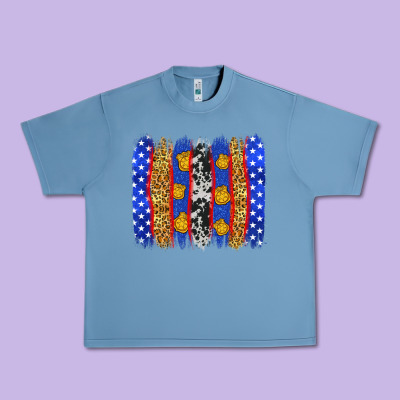 American Police Brushstrokes Urban Heavy Tee Designed By Neo Western
