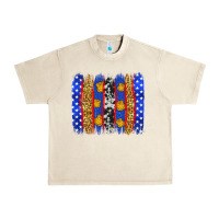 Sandshell American police brushstrokes Urban Heavy Tee - Neo Western