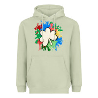 Matcha st patricks day shamrock autism Heavyweight Hoodie - MaliasSmallBusiness